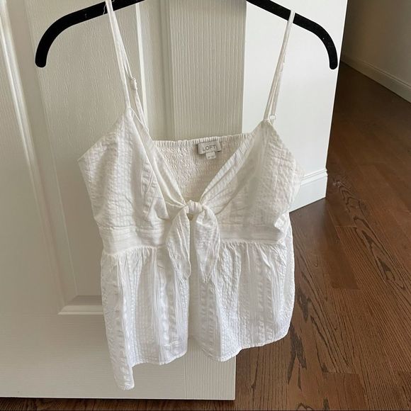 LOFT Tops - Loft White Tank Top